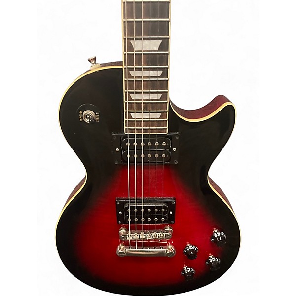 Used Epiphone Slash Les Paul Standard Vermillion Burst Solid Body Electric Guitar