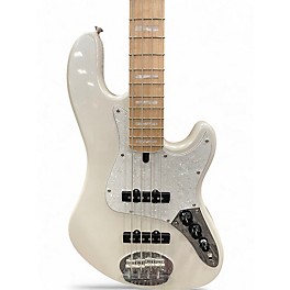 Used Lakland DJ4 Olympic Pearl Electric Bass Guitar