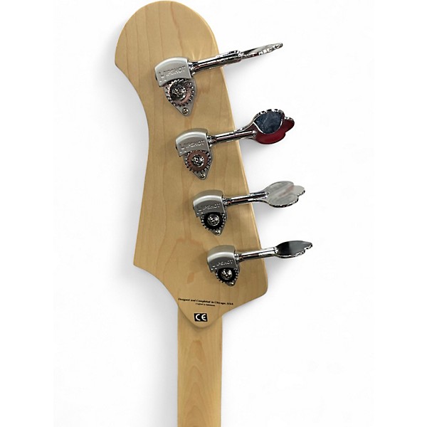 Used Lakland DJ4 Olympic Pearl Electric Bass Guitar