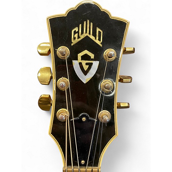 Vintage 1980s Guild F50 Natural Acoustic Guitar