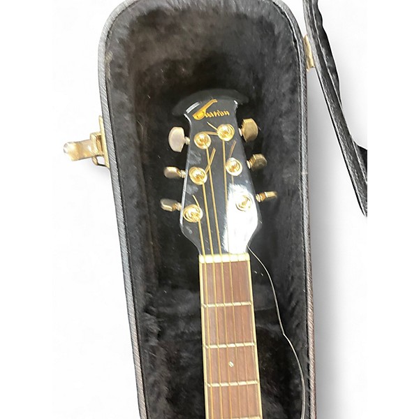 Used Ovation ce44p elite plus Trans Green Acoustic Electric Guitar