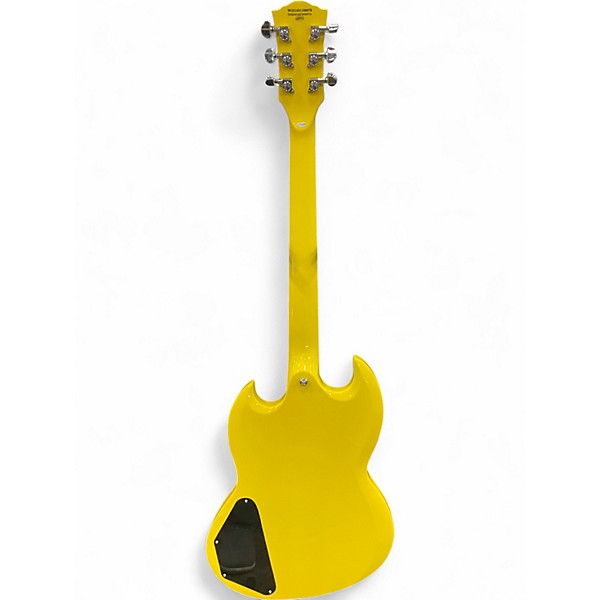 Used Firefly Classic Yellow Solid Body Electric Guitar