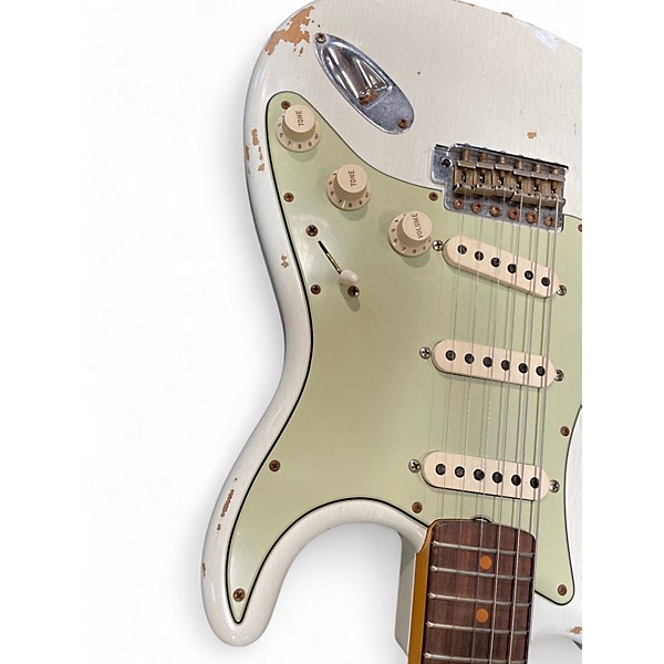 Used Fender CUSTOM SHOP 62 RELIC Sonic Blue Solid Body Electric Guitar