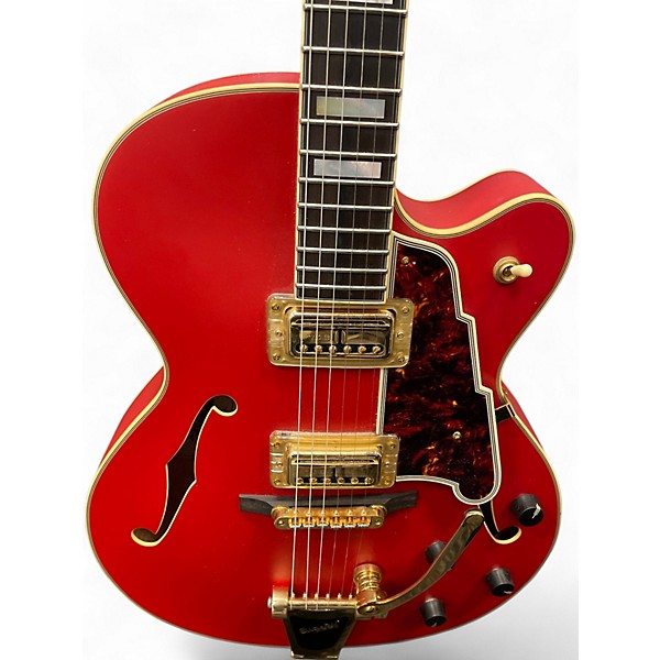 Used D'Angelico DLX 175 RED Hollow Body Electric Guitar