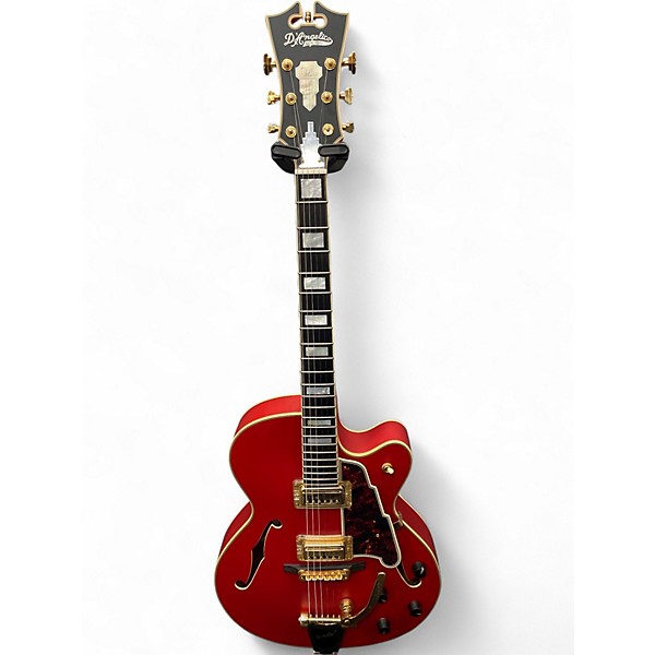 Used D'Angelico DLX 175 RED Hollow Body Electric Guitar
