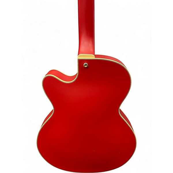 Used D'Angelico DLX 175 RED Hollow Body Electric Guitar