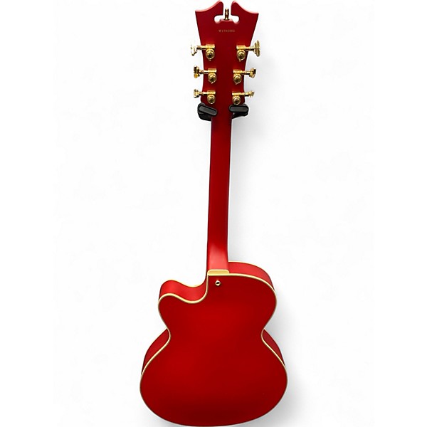 Used D'Angelico DLX 175 RED Hollow Body Electric Guitar