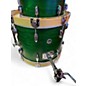 Used Gretsch Drums 3 Piece Brooklyn Series Satin Emerald Green Drum Kit