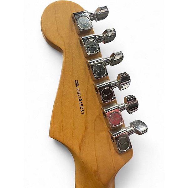 Used 2013 Fender American Standard Stratocaster 2 Tone Sunburst Solid Body Electric Guitar