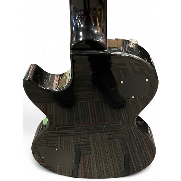 Used 2020s Epiphone Les Paul Studio Black Solid Body Electric Guitar