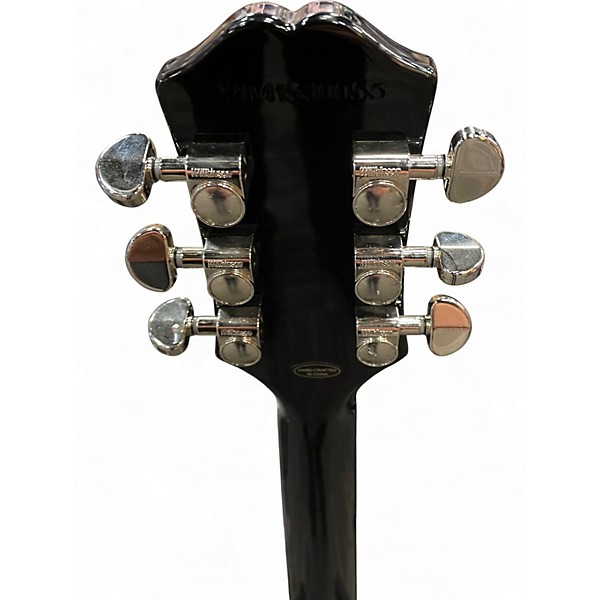 Used 2020s Epiphone Les Paul Studio Black Solid Body Electric Guitar