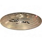 Used Zildjian 13in A Custom Mastersound Hi Hat Top Cymbal