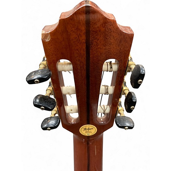 Used Hofner HZ 27 Natural Classical Acoustic Guitar