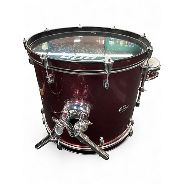 Used PDP by DW 4 Piece CENTERSTAGE RED SPARKLE Drum Kit