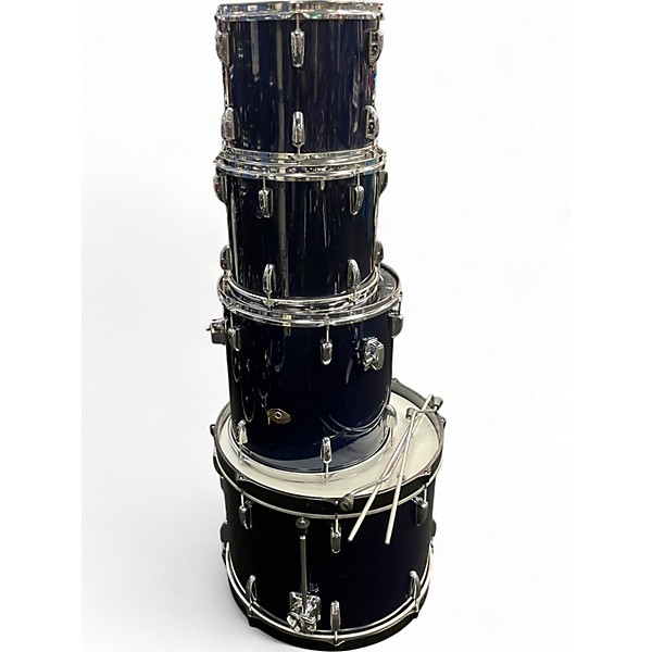 Used TAMA 4 Piece Swingstar Midnight Blue Drum Kit