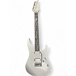 Used 2023 Ibanez TOD10 Metallic Silver Solid Body Electric Guitar