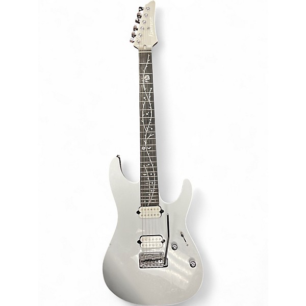 Used 2023 Ibanez TOD10 Metallic Silver Solid Body Electric Guitar