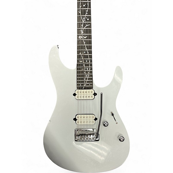 Used 2023 Ibanez TOD10 Metallic Silver Solid Body Electric Guitar
