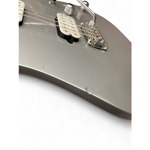 Used 2023 Ibanez TOD10 Metallic Silver Solid Body Electric Guitar