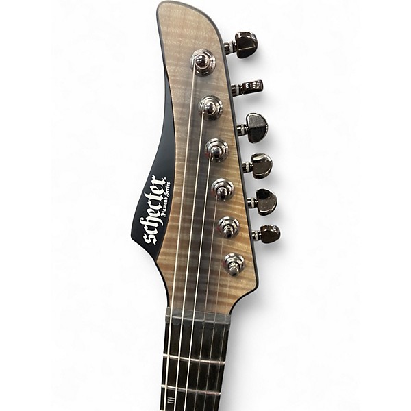 Used Schecter Guitar Research BANSHEE MACH 6 FALLOUT BURST Solid Body Electric Guitar