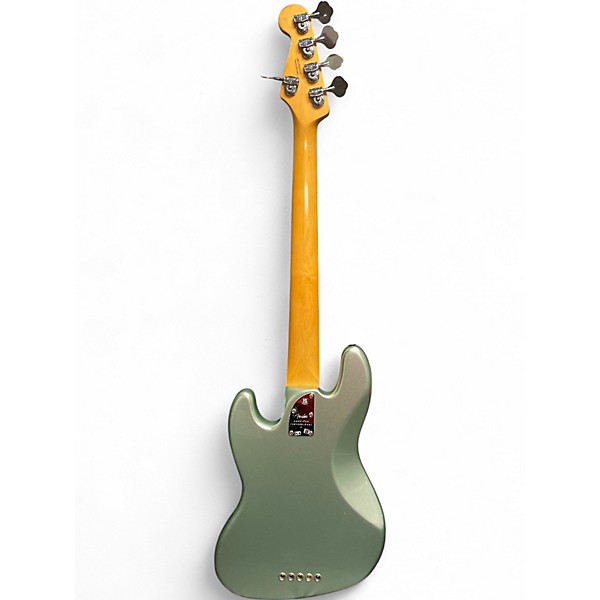 Used Fender  AMER. PROF. II JAZZ BASS 5  Seafoam Green Electric Bass Guitar