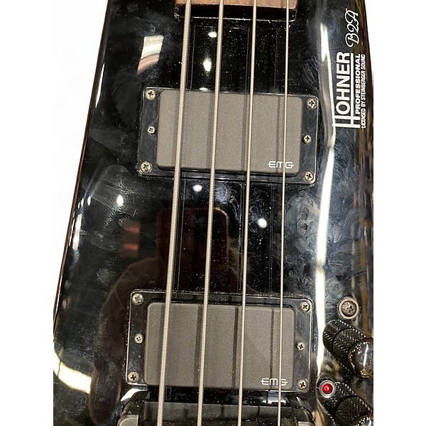 Used Hohner b2a BLACK Electric Bass Guitar
