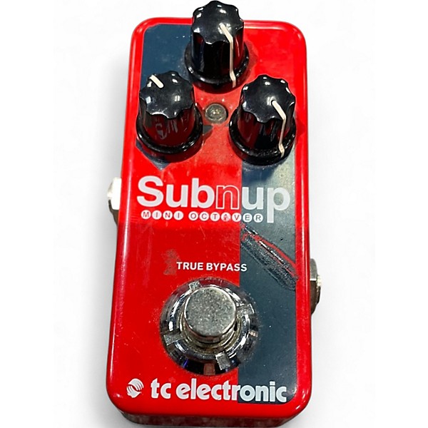 Used TC Electronic Sub N Up Mini Octaver Effect Pedal