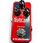 Used TC Electronic Sub N Up Mini Octaver Effect Pedal thumbnail
