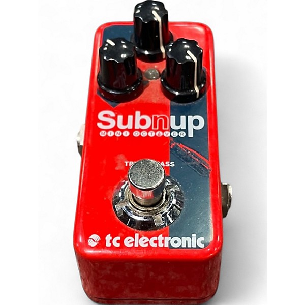 Used TC Electronic Sub N Up Mini Octaver Effect Pedal