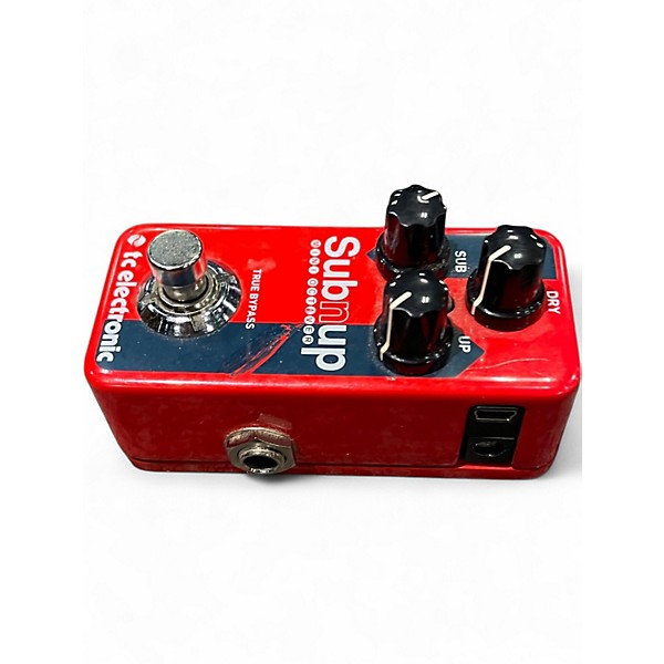 Used TC Electronic Sub N Up Mini Octaver Effect Pedal