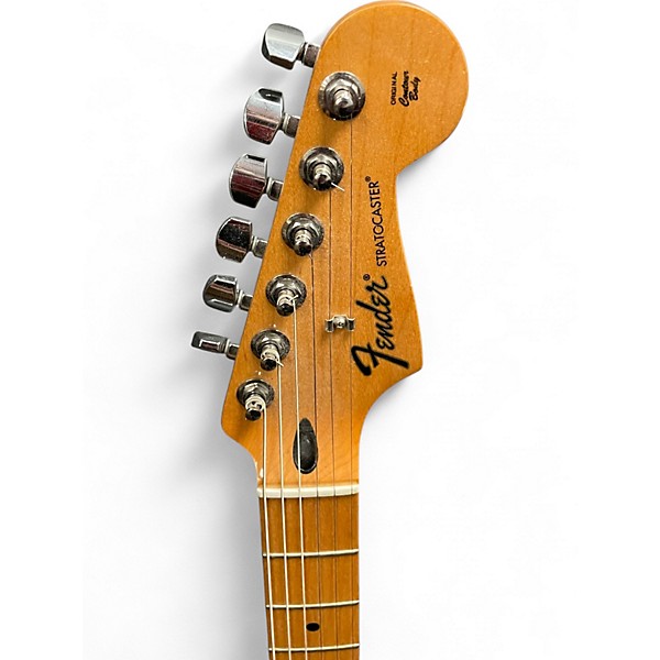 Used Fender Special edition Stratocaster Surf Green Solid Body Electric Guitar