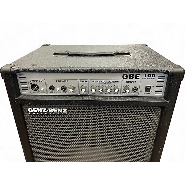 Used Genz Benz GBE100 Bass Combo Amp