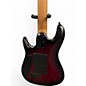 Used Sterling by Music Man JASON RICHARDSON CUTLASS 7 STRING DARK SCARLET BURST SATIN Solid Body Electric Guitar