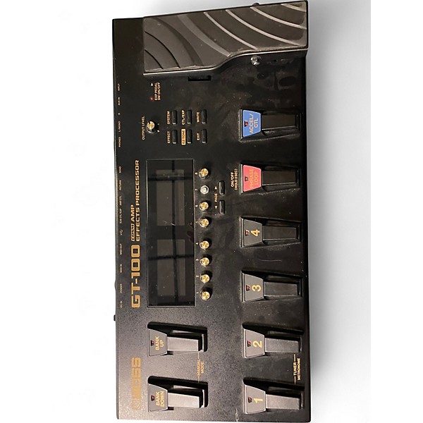 Used BOSS GT100 Effect Processor