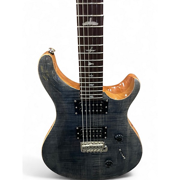 Used PRS SE Custom 24 Trans Charcoal Solid Body Electric Guitar