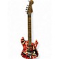Used EVH Striped Series Frankie STRIPED-RED/WHITE/BLACK Solid Body Electric Guitar thumbnail