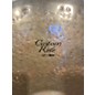 Used Zildjian 22in K Custom Ride Brilliant Cymbal