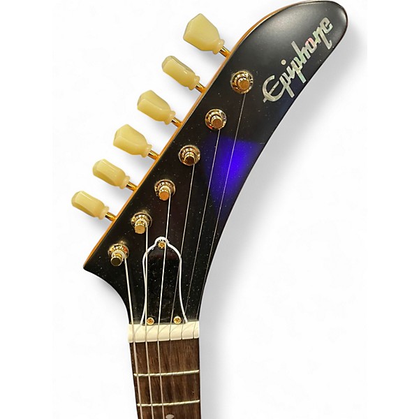 Used Epiphone Korina 1958 Explorer Natural Solid Body Electric Guitar