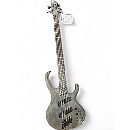 Used Ibanez BTB805MSTGF Trans Gray Electric Bass Guitar