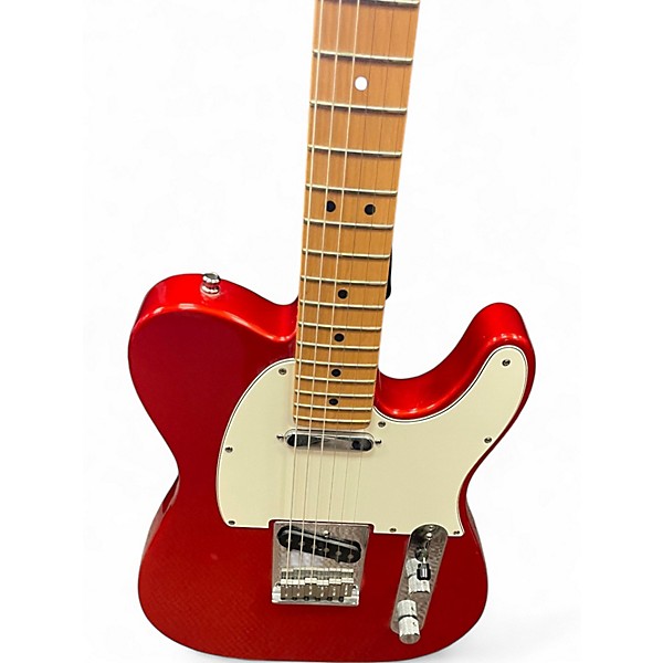 Used 2002 Fender American Standard Telecaster Candy Apple Red Solid Body Electric Guitar