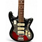 Vintage 1960s Decca DMI 203 BLOODBURST Solid Body Electric Guitar