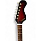 Vintage 1960s Decca DMI 203 BLOODBURST Solid Body Electric Guitar