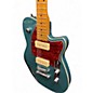 Used Reverend Charger 290 Deep Sea Blue Solid Body Electric Guitar