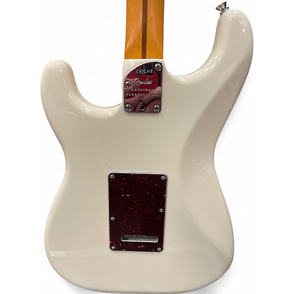 Used Fender American Professional II Stratocaster Cream Solid Body Electric Guitar