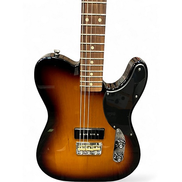 Used Fender NOVENTA TELECASTER 2 Tone Sunburst Solid Body Electric Guitar