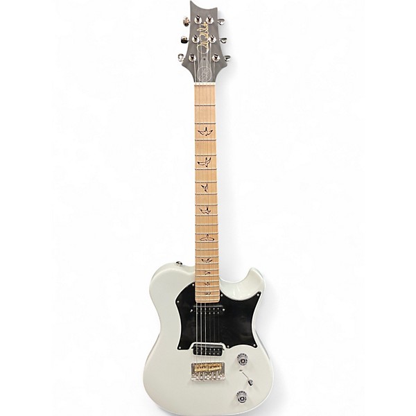 Used PRS MILES KENNEDY Olympic White Solid Body Electric Guitar