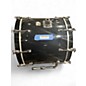 Used Yamaha 4 Piece Birch Custom Absolute Black Drum Kit