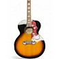 Used Epiphone J200 2 Color Sunburst 12 String Acoustic Electric Guitar