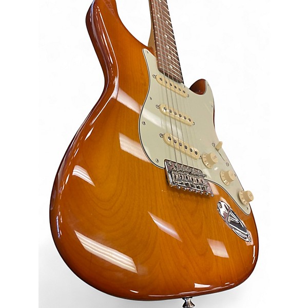 Used Fender American Performer Stratocaster HSS 2 Color Sunburst Solid Body Electric Guitar