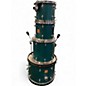 Used SONOR 4 Piece SONIC PLUS GREEN Drum Kit